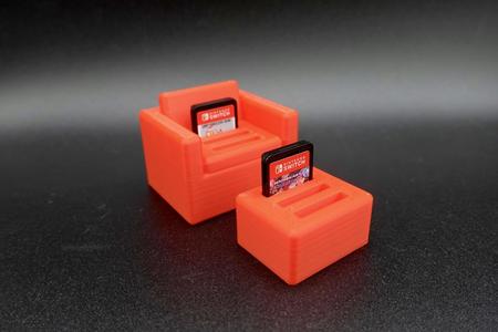 Nintendo Switch Game Organizer Mini Armchair + Ottoman