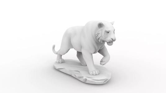 Tiger 3D Print Model