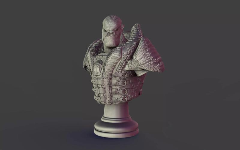 ONE10 General Raam Bust - Gear of Wars