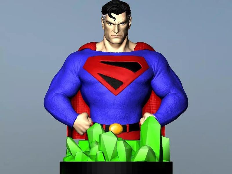 Superman Kingdom Come Bust