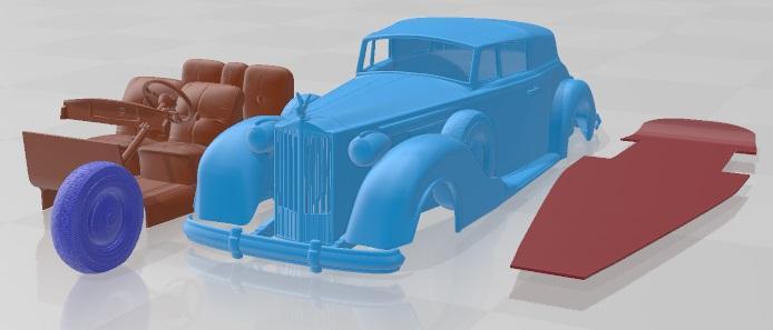 Packard Twelve Victoria Printable Car