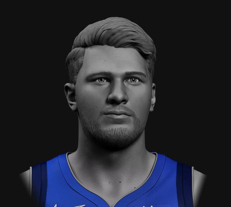Luka Doncic Bust