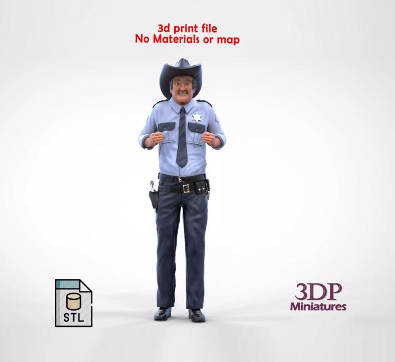 N6 Sheriff Rosco The Dukes of Hazzard