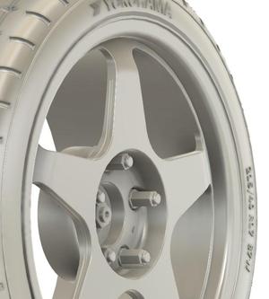1/24 17x8.5 Spoon SW388 5x114.3 wheels