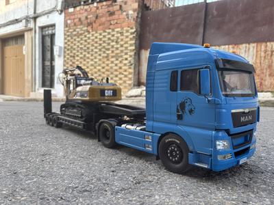 Gondola truck gondola RC trailer truck 1/14