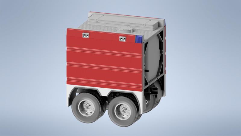 ZM114-1 Modul nach Vorbild Ziegler 1/14 Fire Truck