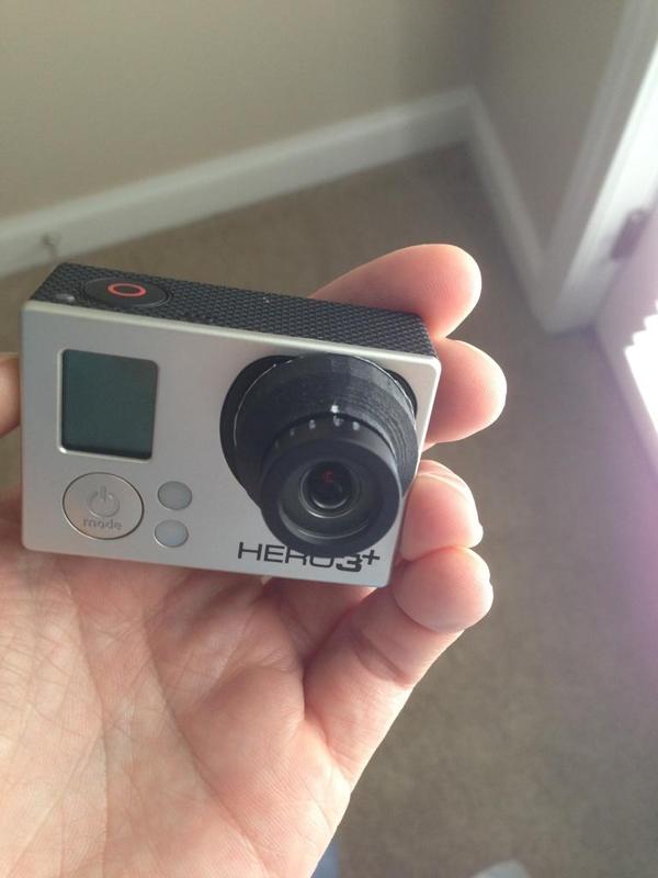 GoPro hero 3+ sunex lens dust cover 