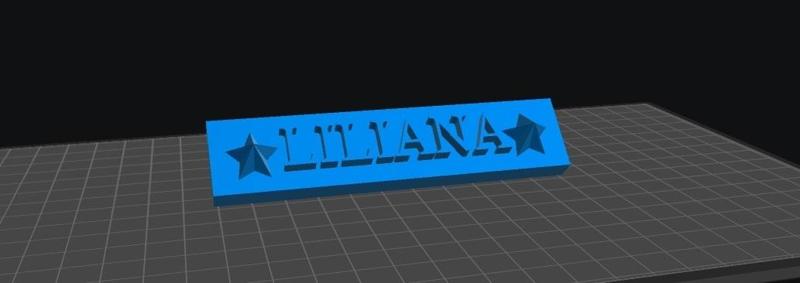 Liliana Nameplate