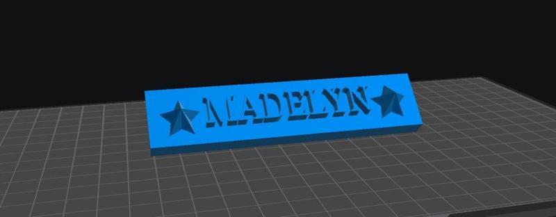 Madelyn Nameplate