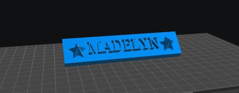 Madelyn Nameplate