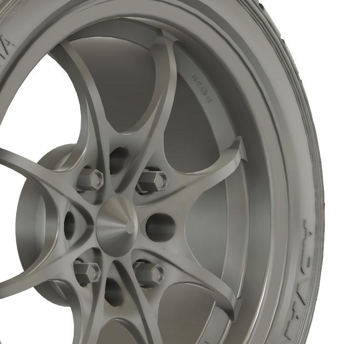 1/24 16x7 Mugen MF8 4Hx114.3 wheels