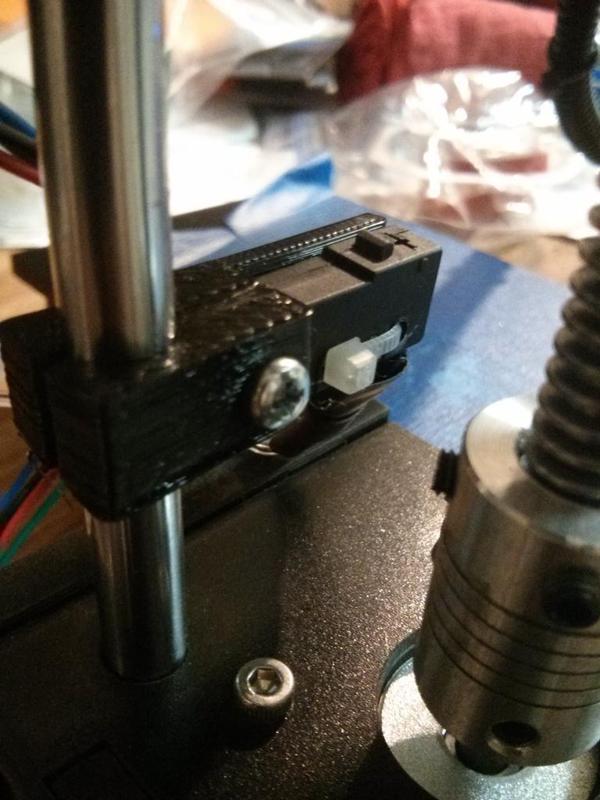 Simple Z-Axis Endstop holder