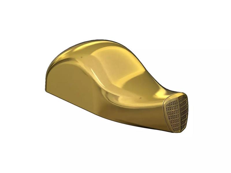 Simple grille vintage car body sculpture