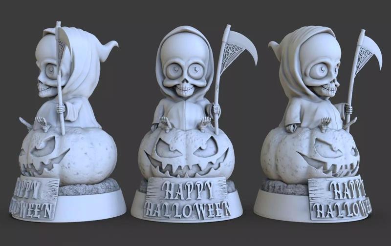 merry death on a pumpkin