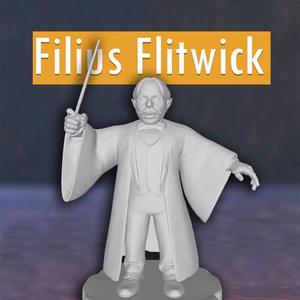 Professor Filius Flitwick Harry Potter Custom 3D Print Model