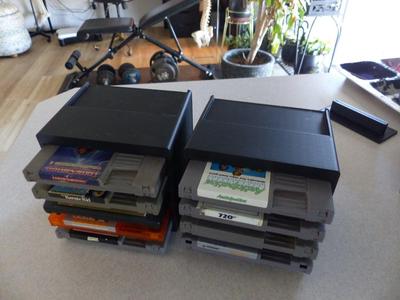 (WNCR) Whorror's NES cartridge rack