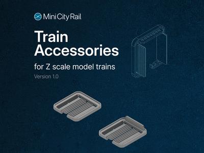 Train Accessories for Z-scale Model Trains (version 1.0)