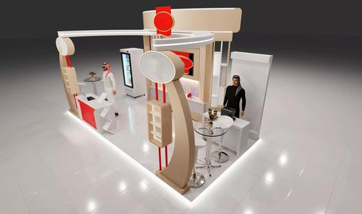 3D Exhibition Booth Stand