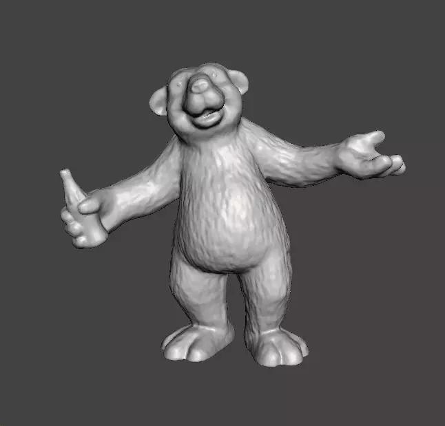 POLAR BEAR COCA COLA CHRISTMAS VINTAGE FIGURE STATUE ORNAMENT