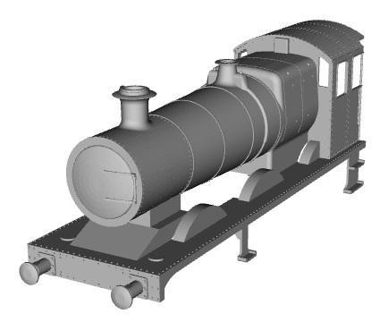GWR Collett 2251 goods loco 1/87 scale