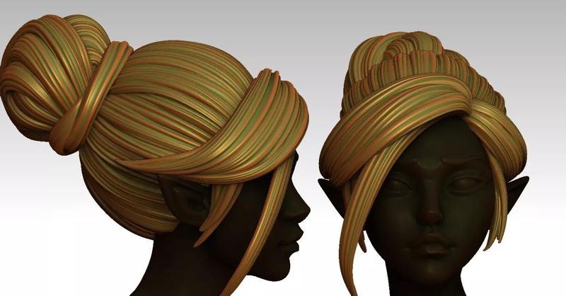 3D Hairstyles for Women V23