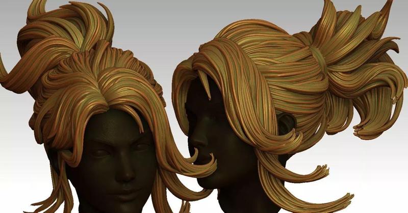 3D Hairstyles for Women V17