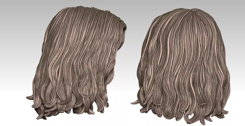 3D Hairstyles for Women V05