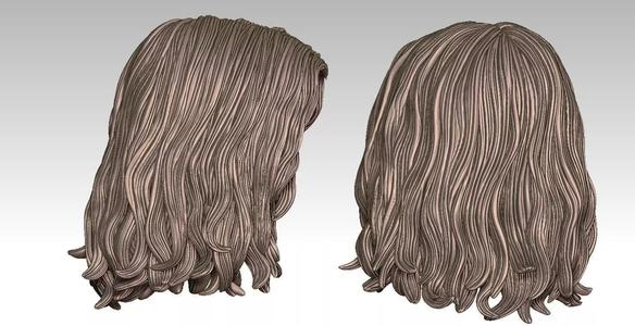 3D Hairstyles for Women V05