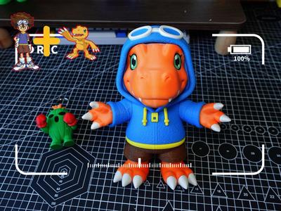 Digimon - Agumon (Assemblable) Agumon Digimon