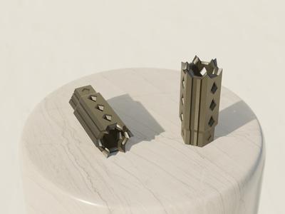 Custom Airsoft Arrowhead Pattern Compensator 