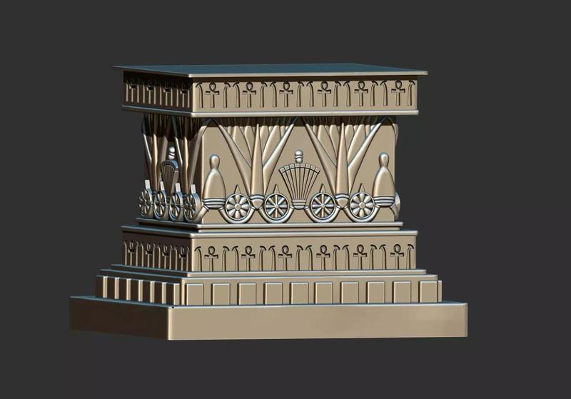 Egyptian Pharaoh Bust Base