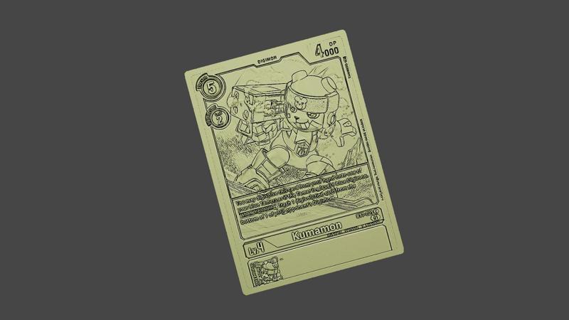 Kumamon Digimon card Anime