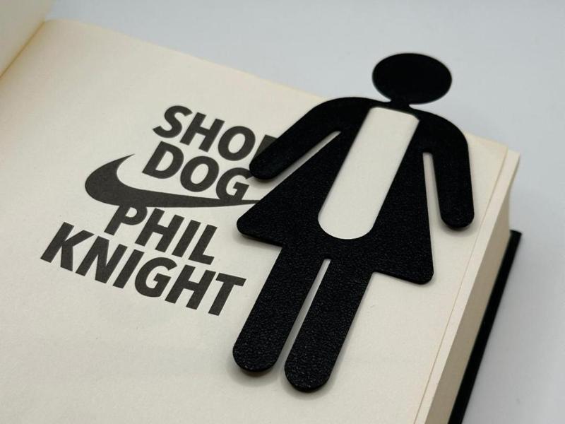 Woman Bookmark