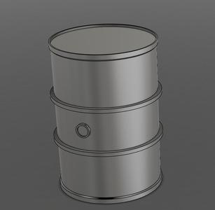 200l barrel 1/14 1/16