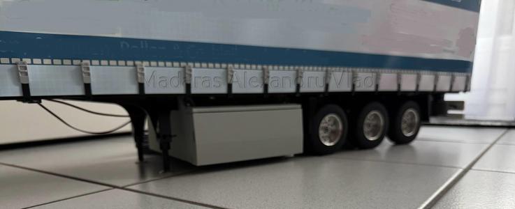 1/14 parking container for under the trailer