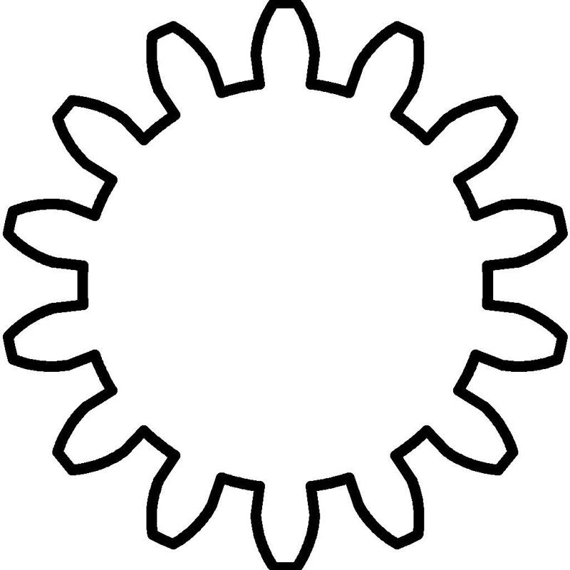 MOD 0.5 SPUR GEAR COLLECTION DXF BLANKS