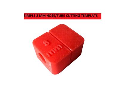 8 MM HOSE/TUBE CUTTING TEMPLATE 