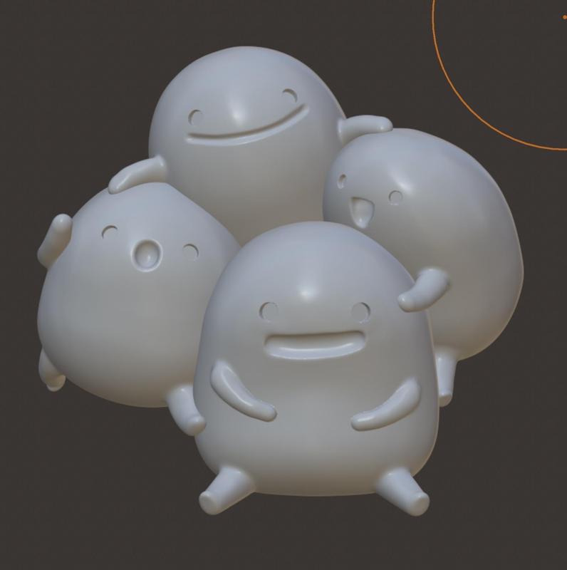 Ghibli The Boy and the Heron (How Do You Live?) 君たちはどう生きるか Cute Spirits