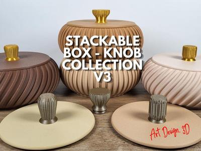 Stackable Box - Knob Collection V3