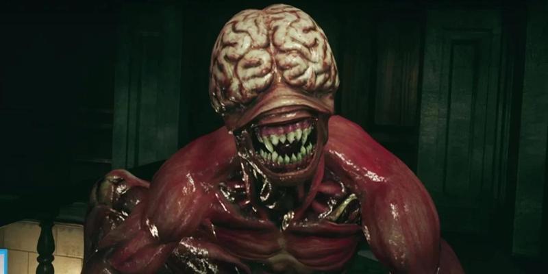 resident evil Licker_Mask