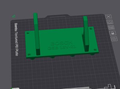 Bosch - Makita Cordless Drill Multiboard Holder