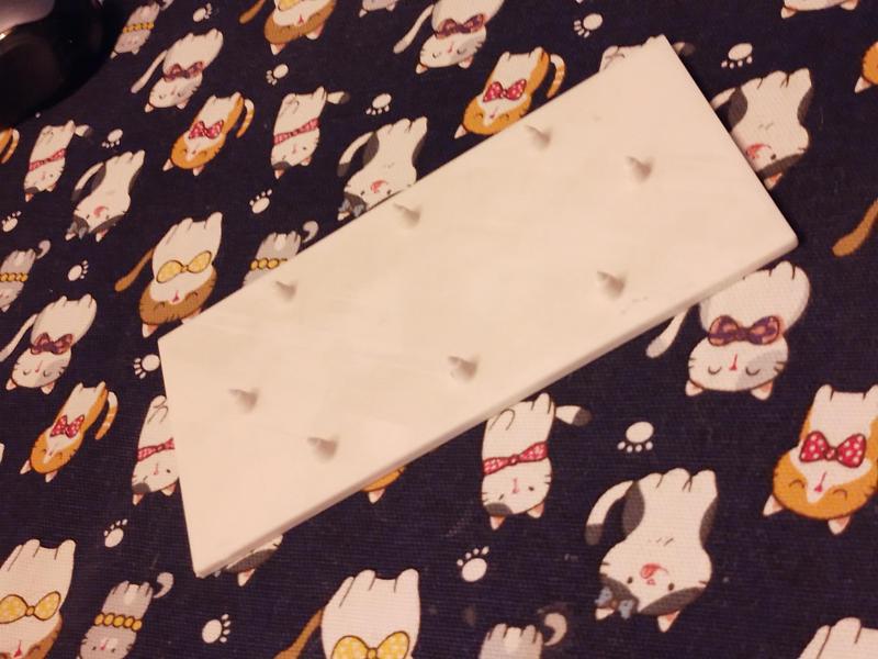 93mm x 230mm Sand Paper Punch for Orbital Sander (Perforadora para lijas de lijadora orbital) 8 Holes