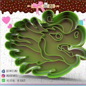 Japanese dragon cookie cutter DRAGON JOPONES - Japanese dragon cookie cutter