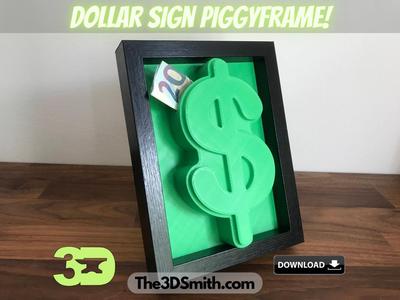 Dollar Sign PiggyFrame