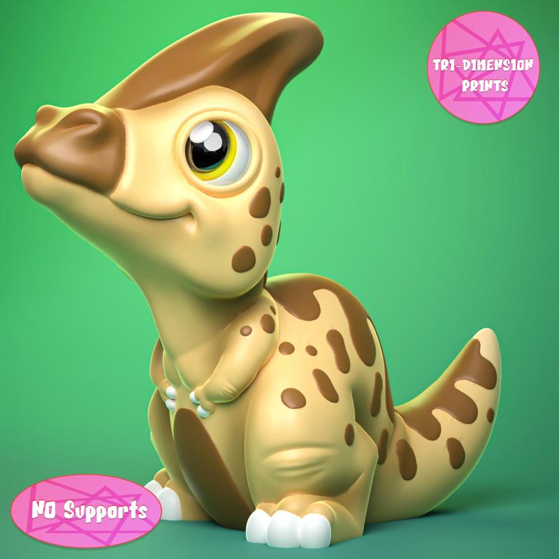 Cute  Parasaurolophus (NO SUPPORTS)