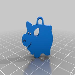 oink oink - little piggy earrings