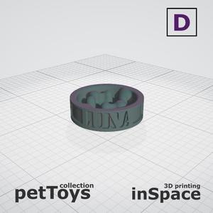 Pet - Dog - Bowl - Luna - customized - slow feeder