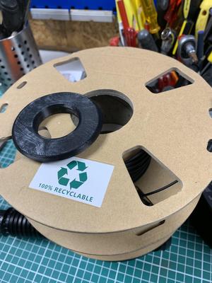 Cardboard spool insert