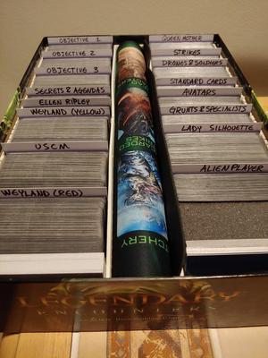  Legendary Encounters: An Alien Deck Building Game Insert