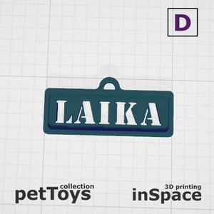 Pet - Dog - Tag - Laika - Classic - Customized -